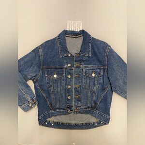 Alexander Wang Indigo Denim Jacket